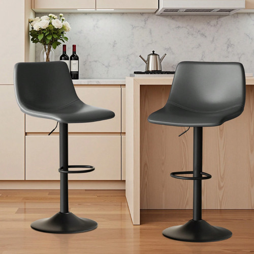 Modern swivel bar stools set - bar,