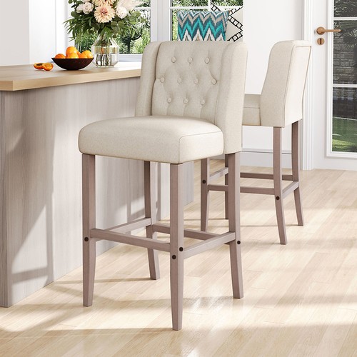 Beige bar stools - beige, chairs