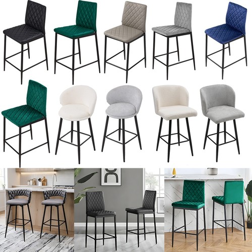 Set bar stools velvet - velvet, /