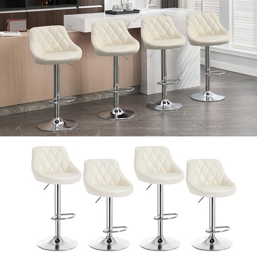 Woltu modern bar stools - woltu, cream