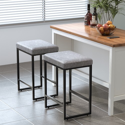1pcs upholstered bar - upholstered, stools