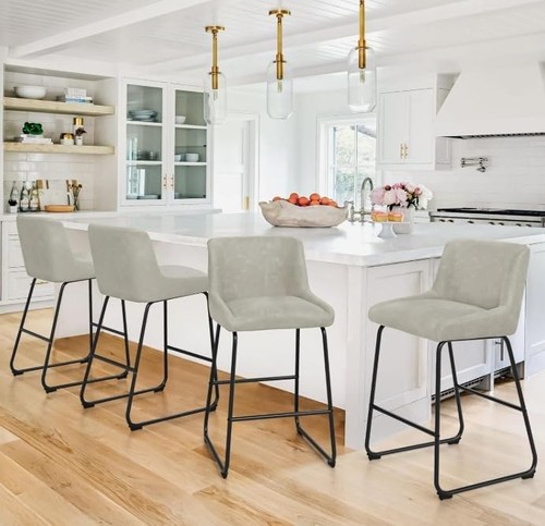 Set bar stools pu - set,