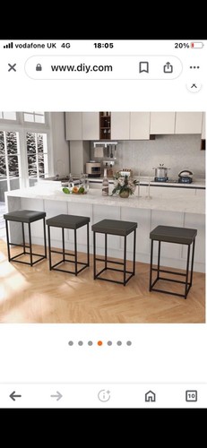 Four island bar stools - island,