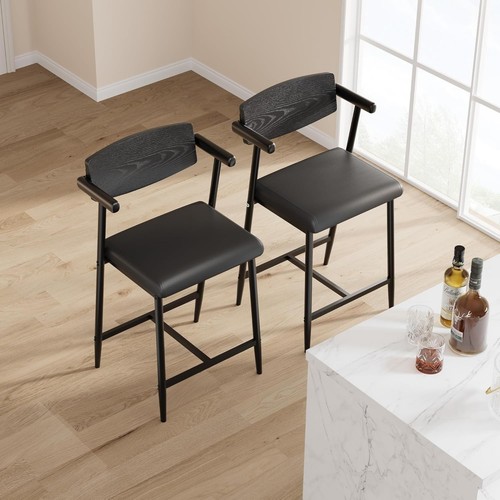 2pcs upholstered bar - 2pcs,