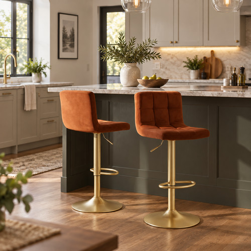 Bar stools set rust - stools, of