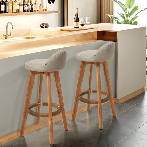 2pcs low back - barstools, chair