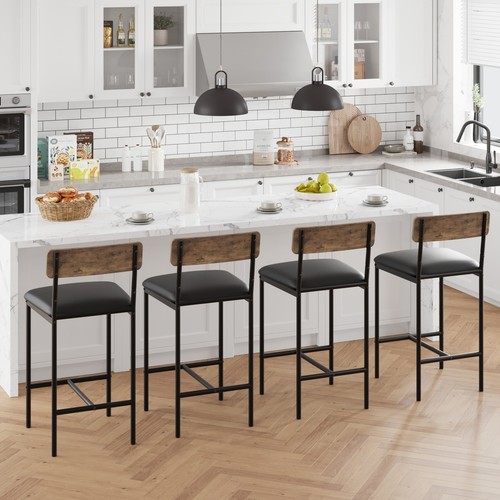 Kitchen bar stools with back - kitchen,