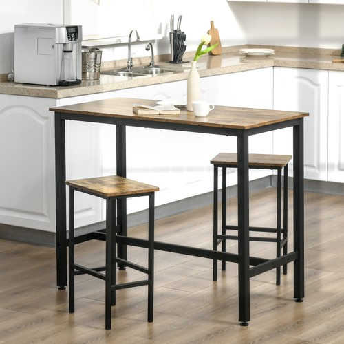 Industrial bar stools set - bar,