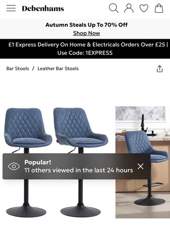 Homcom set two bar - set, stools